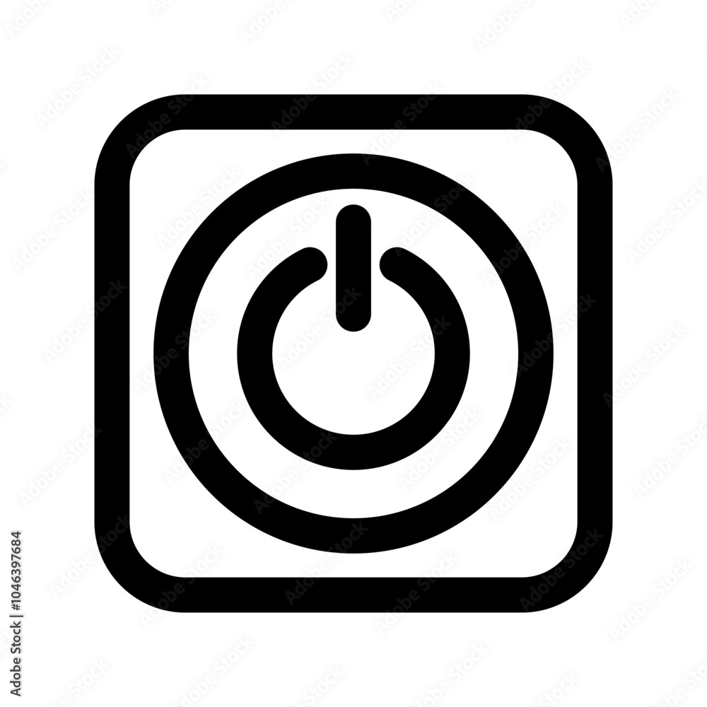 Power Icon Vector Symbol Design Illustration Power Icon Vector Symbol Design Illustration