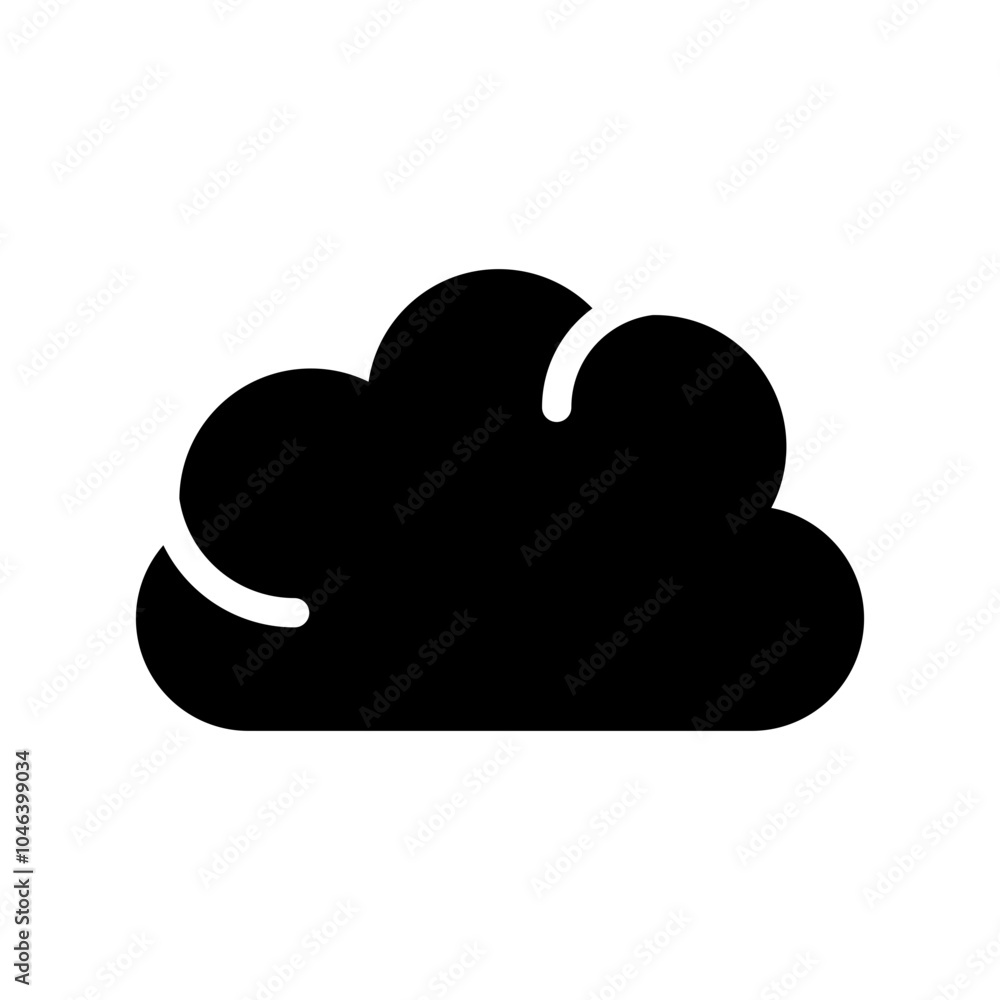 Cloud Icon Vector Symbol Design Illustration Cloud Icon Vector Symbol Design Illustration