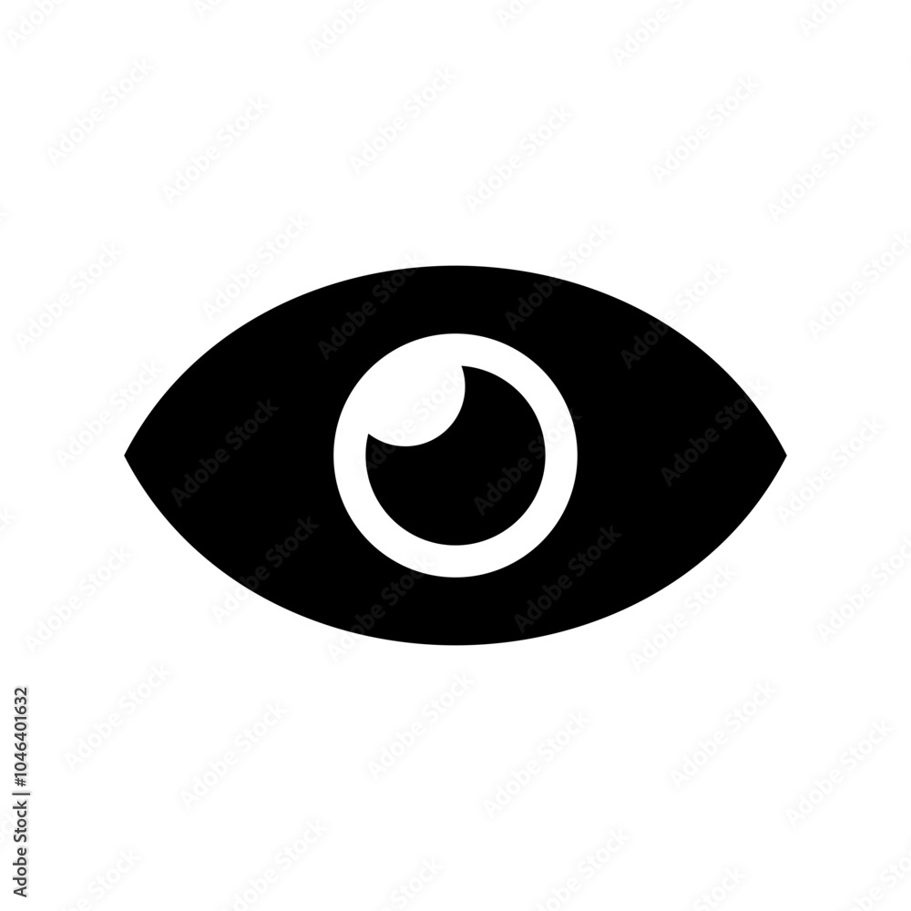 Eye Icon Vector Symbol Design Illustration Eye Icon Vector Symbol Design Illustration
