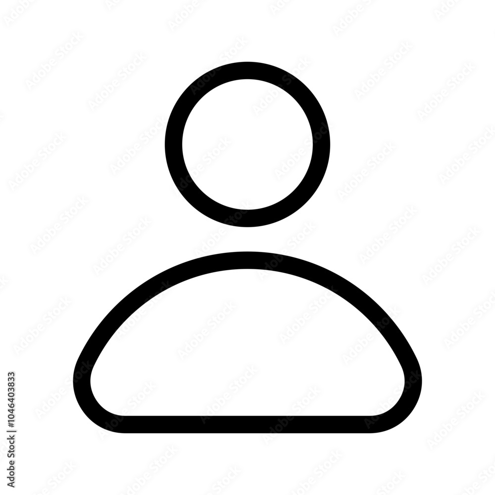 User Icon Vector Symbol Design Illustration User Icon Vector Symbol Design Illustration