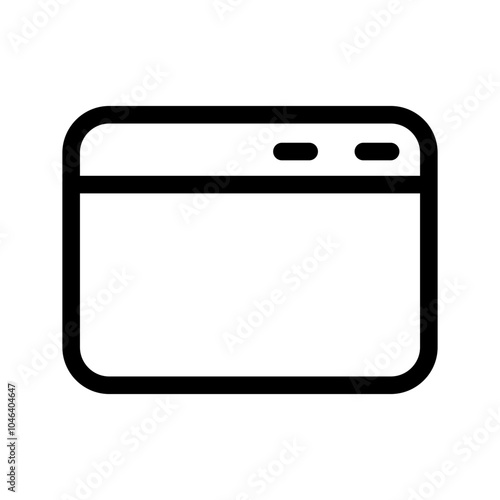 Program Icon Vector Symbol Design Illustration