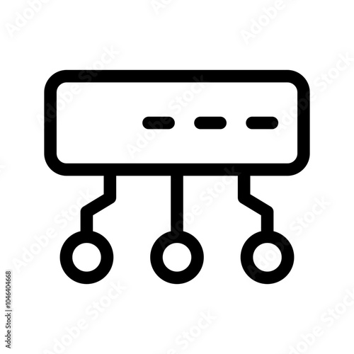 Cloud Computing Icon Vector Symbol Design Illustration