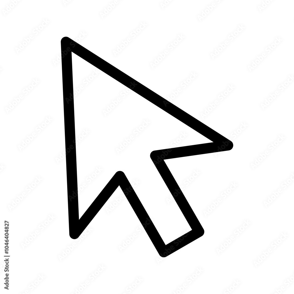 Cursor Icon Vector Symbol Design Illustration Cursor Icon Vector Symbol Design Illustration