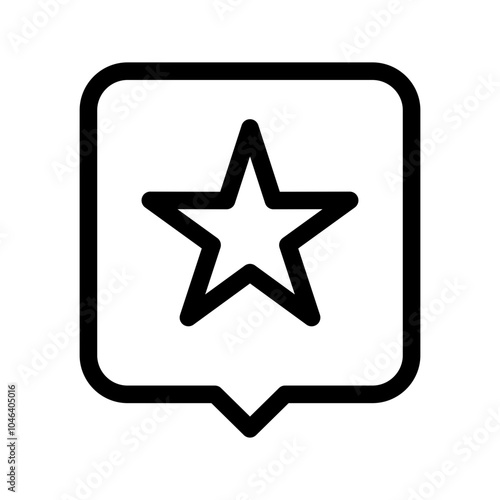 Review Icon Vector Symbol Design Illustration