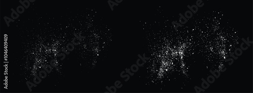 Snow flakes falling light background. snowflakes illustration