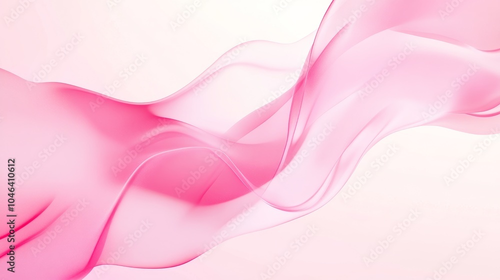 Photo of, Pink background with abstract waves and fluid motion for design, banner template Photo of, Pink background with abstract waves and fluid motion for design, banner template