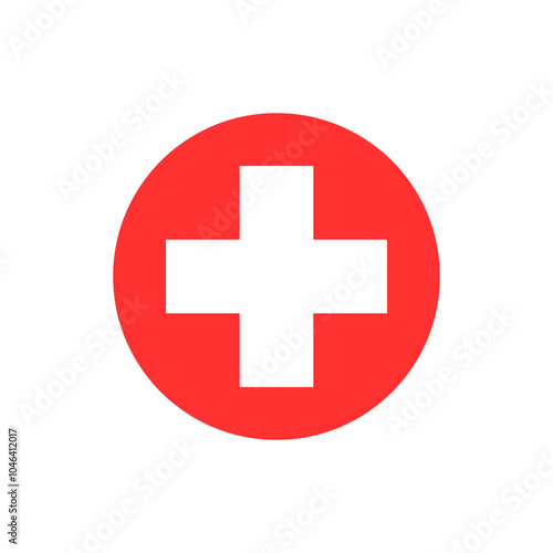 Plus icon or first aid icon