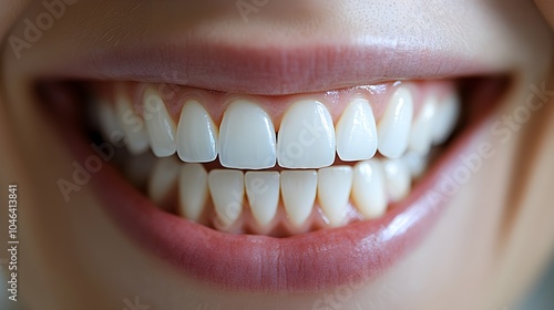 Detailed before-and-after images of teeth whitening results, focusing on the brightness contrast in a patient's smile, Photorealistic, Soft Focus, Clean Background