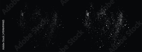 White snowflakes falling background. winter snow flakes