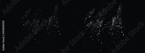 Snow flakes snow background lights. falling snowfall