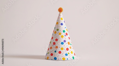 Birthday hat isolated