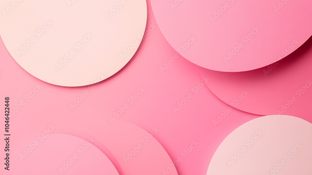 Photo of, Pink background with clean gradients and modern design elements for banner template, white space in the center of the page for text Photo of, Pink background with clean gradients and modern design elements for banner template, white space in the center of the page for text