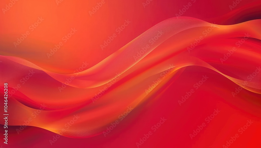 Obraz premium Red background, gradient, flat, simple, high-end color scheme, solid color background, blurred background