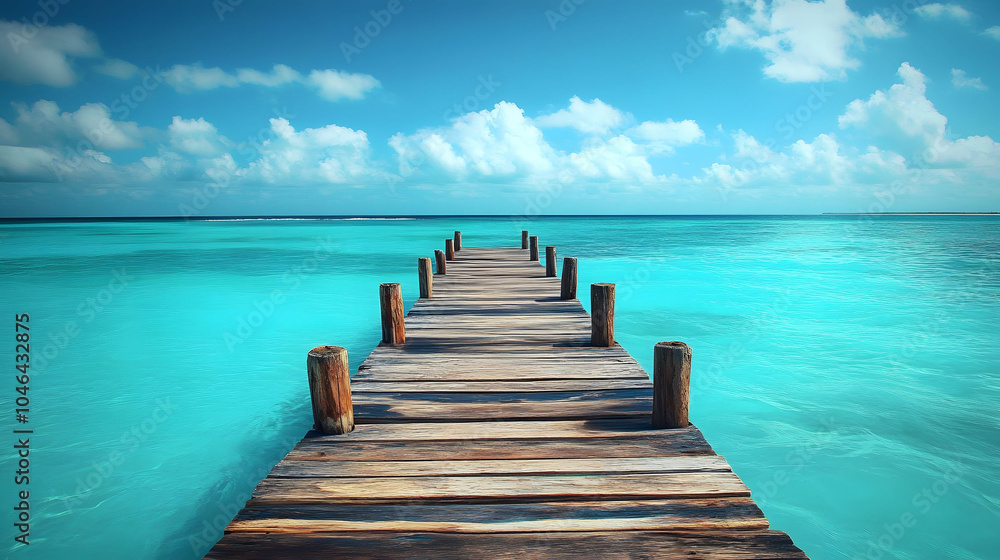 Tranquil pier views Tranquil pier views