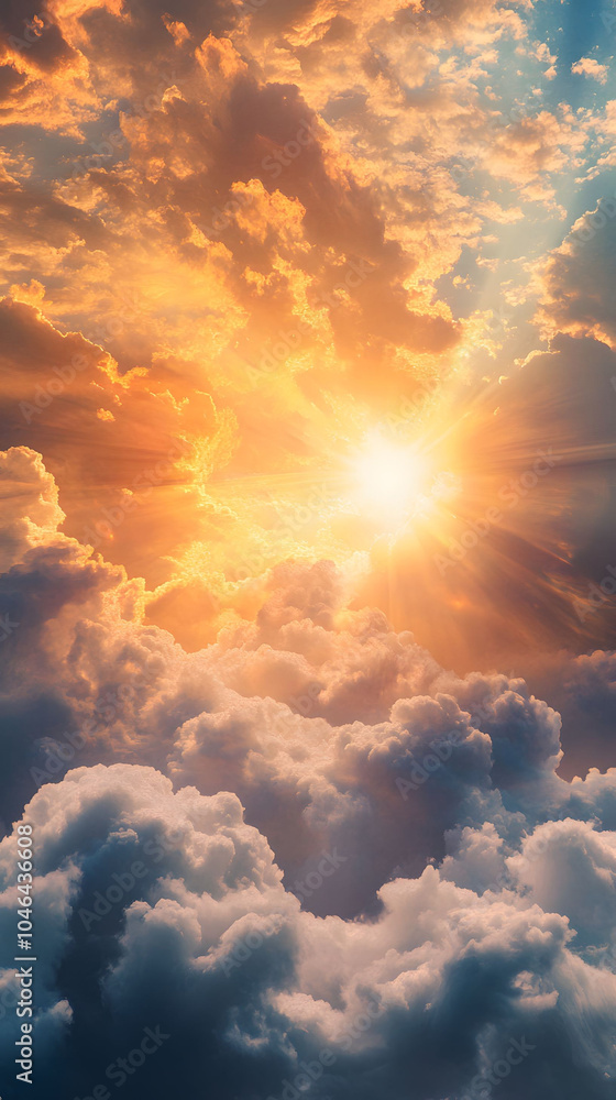 Fototapeta premium Heavenly sunrise