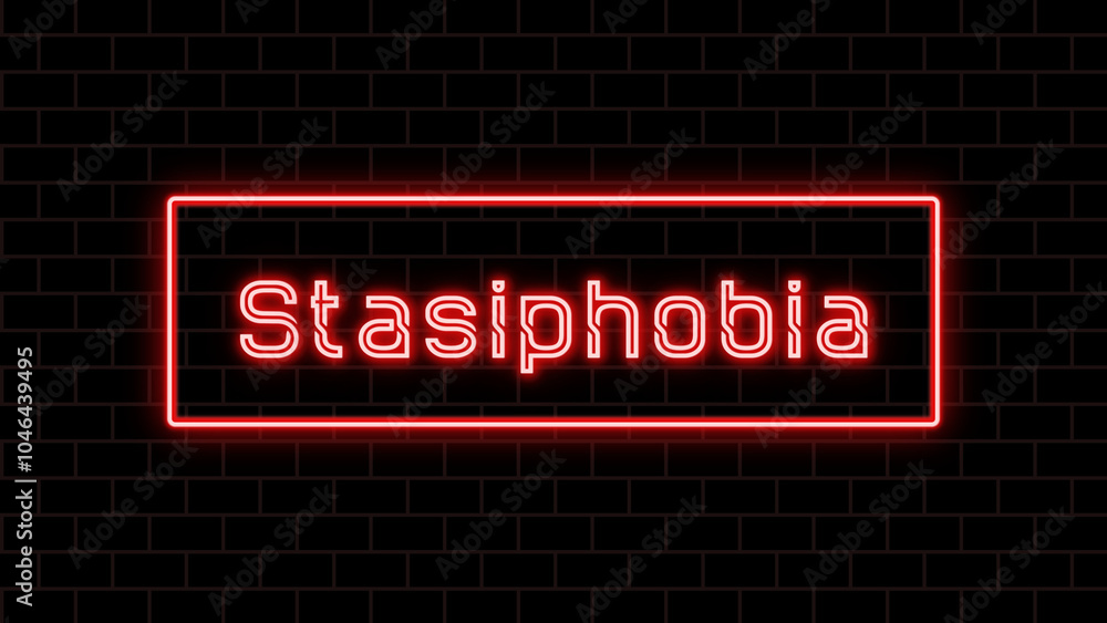 Stasiphobia のネオン文字 Stasiphobia のネオン文字