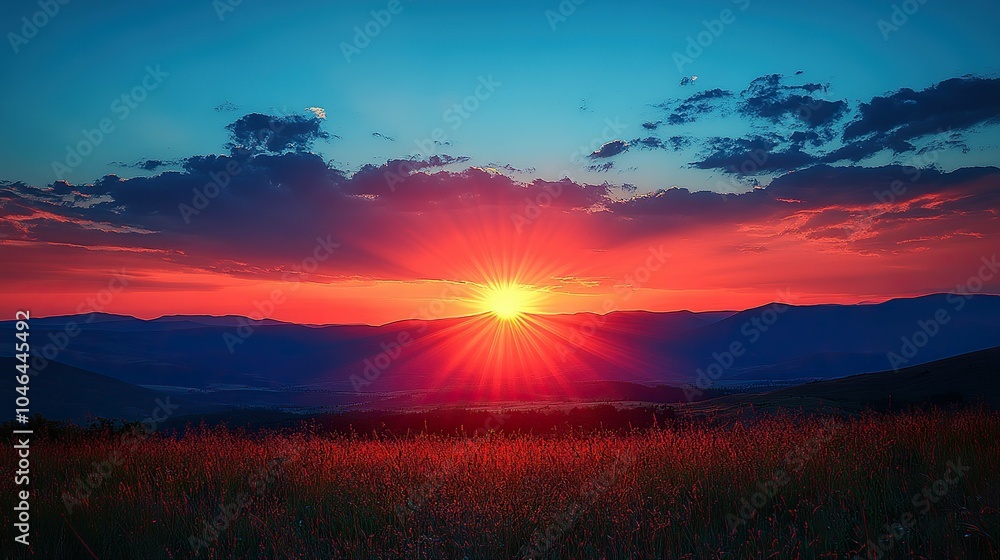 Vibrant Sunset Sky with Unique Cloud Patterns and Rich Color Gradients for Nature and Landscape Lovers Vibrant Sunset Sky with Unique Cloud Patterns and Rich Color Gradients for Nature and Landscape Lovers