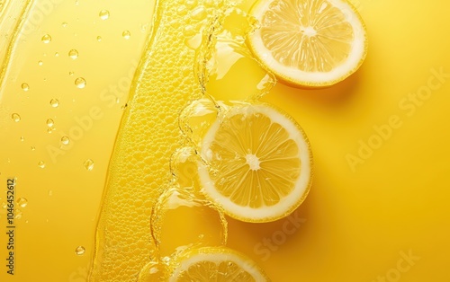Yellow background