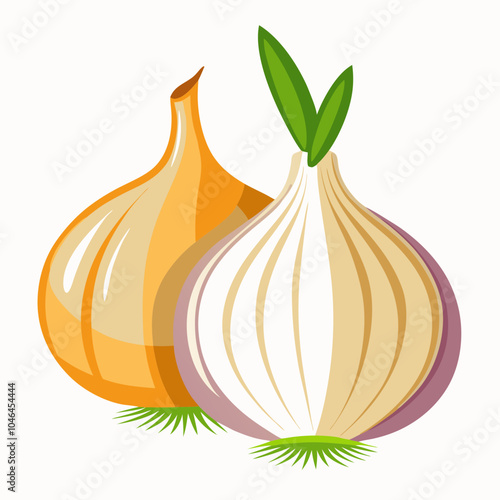 onion and garlic