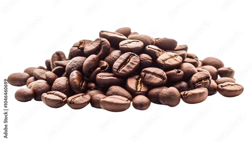 Close-up of Roasted Coffee Beans Close-up of Roasted Coffee Beans
