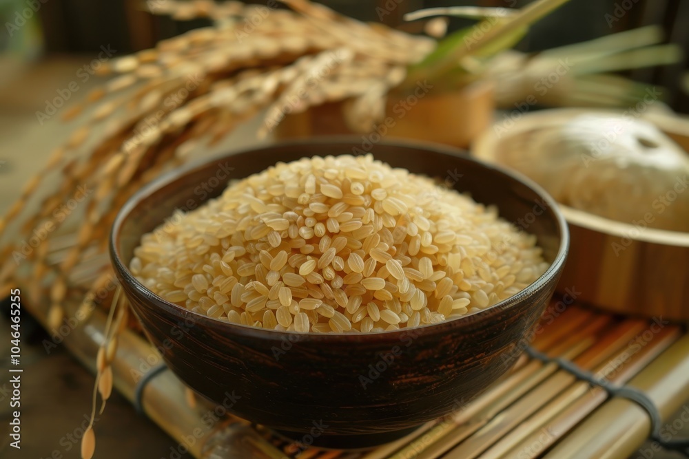 Malted rice is commonly used in Japanese cooking to make miso or sake Malted rice is commonly used in Japanese cooking to make miso or sake