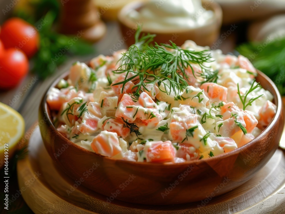 Olivier salad Olivier salad