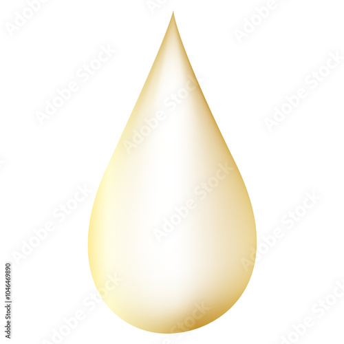 gold drop transparent background