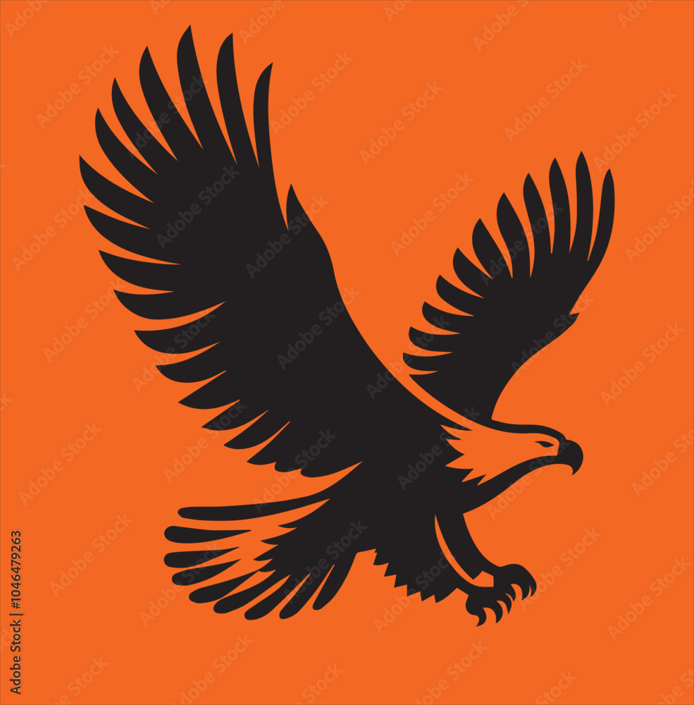 Fototapeta premium eagle in flight