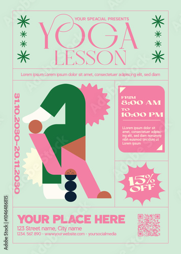 Yoga Lesson Flyer