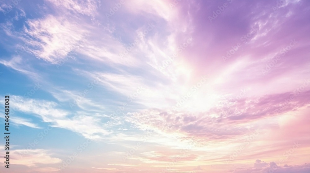 Pastel sky with gentle cloud gradients in light pinks, blues, and purples, dreamy and calm aesthetic, soft and soothing, ideal for stock image background, Pastel sky with gentle cloud gradients in light pinks, blues, and purples, dreamy and calm aesthetic, soft and soothing, ideal for stock image background,