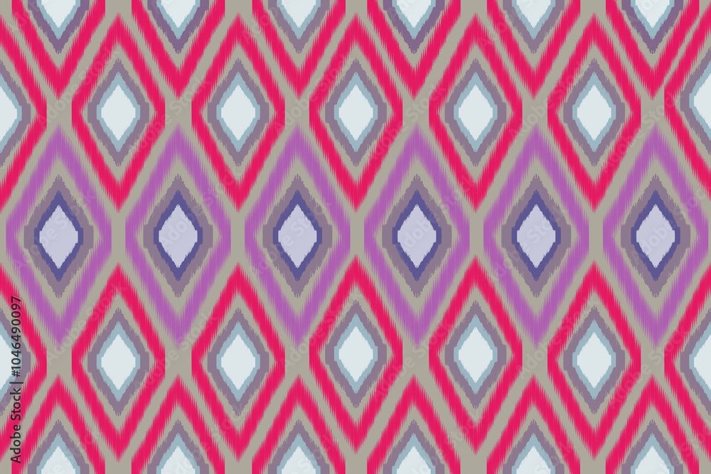 Ikat pattern Ikat pattern