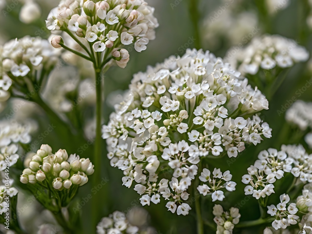 Beautiful and charming white baby's breath flowers photographed inside the house Beautiful and charming white baby's breath flowers photographed inside the house