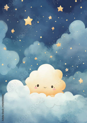 moon and clouds