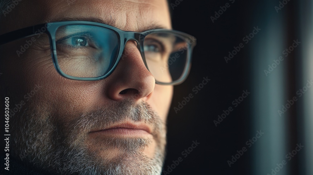 Man with glasses