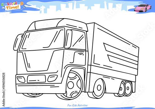 Lets color it Truck 4