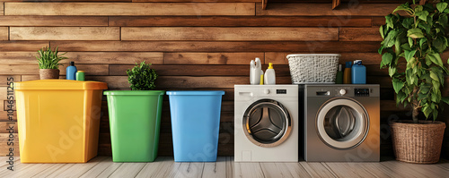 Sustainable Laundry Room wi...