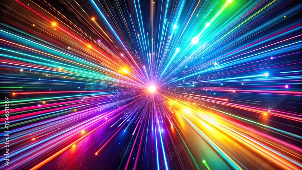 neon background of abstract light fiber optics traveling at the speed of light neon background of abstract light fiber optics traveling at the speed of light