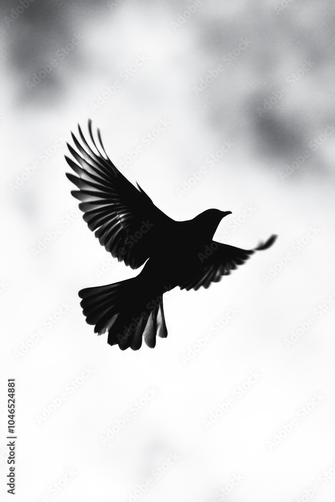 Fototapeta premium Bird in Flight