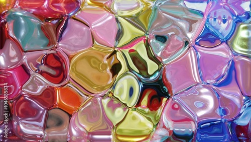 material glossy liquid abstract shiny background colorful