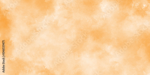 Abstract paper Background Texture Pattern with brown color, Heavily Mixed Wall Art watercolor texture, Old orange or pink paper parchment banner with distressed vintage grunge texture.