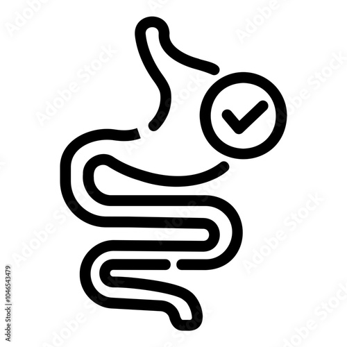 gut Line Icon