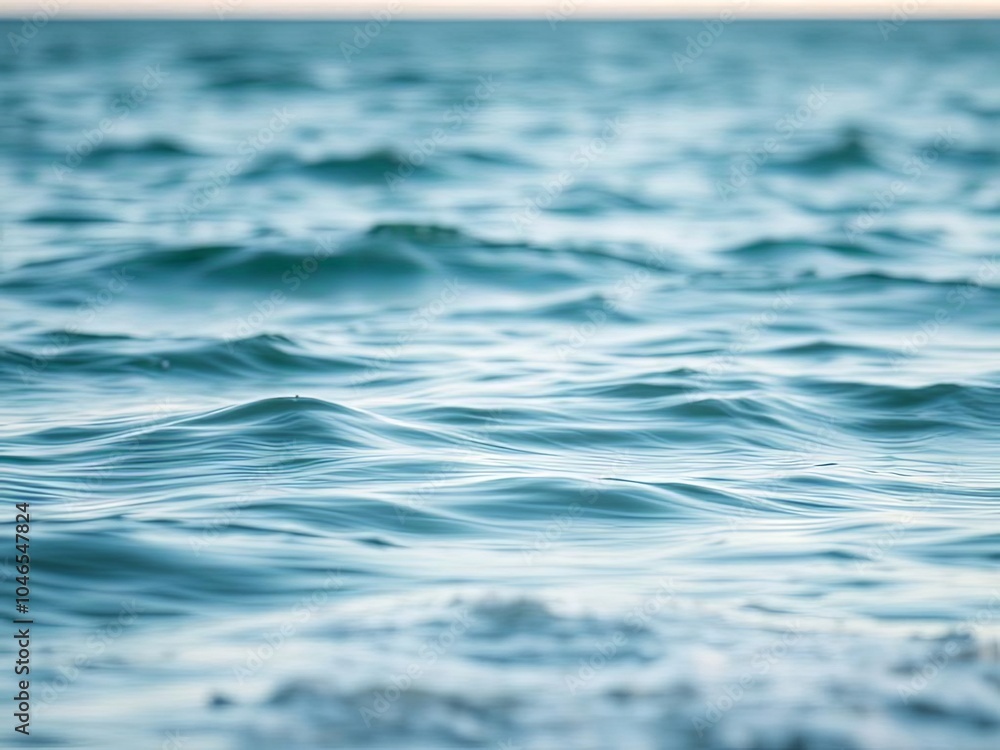 Rippling ocean waves with soft reflections at sunset
Rippling ocean waves with soft reflections at sunset