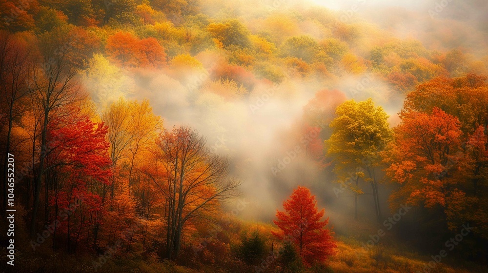 Breathtaking Fall Landscape Captured in Digital Photography, Showcasing Rich Colors and Light Mist for an Epic Autumn Experience.
Breathtaking Fall Landscape Captured in Digital Photography, Showcasing Rich Colors and Light Mist for an Epic Autumn Experience.