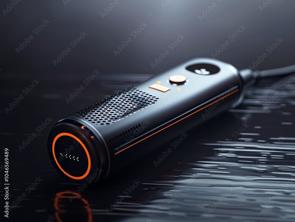 A voice recorder with an intuitive touch interface A voice recorder with an intuitive touch interface