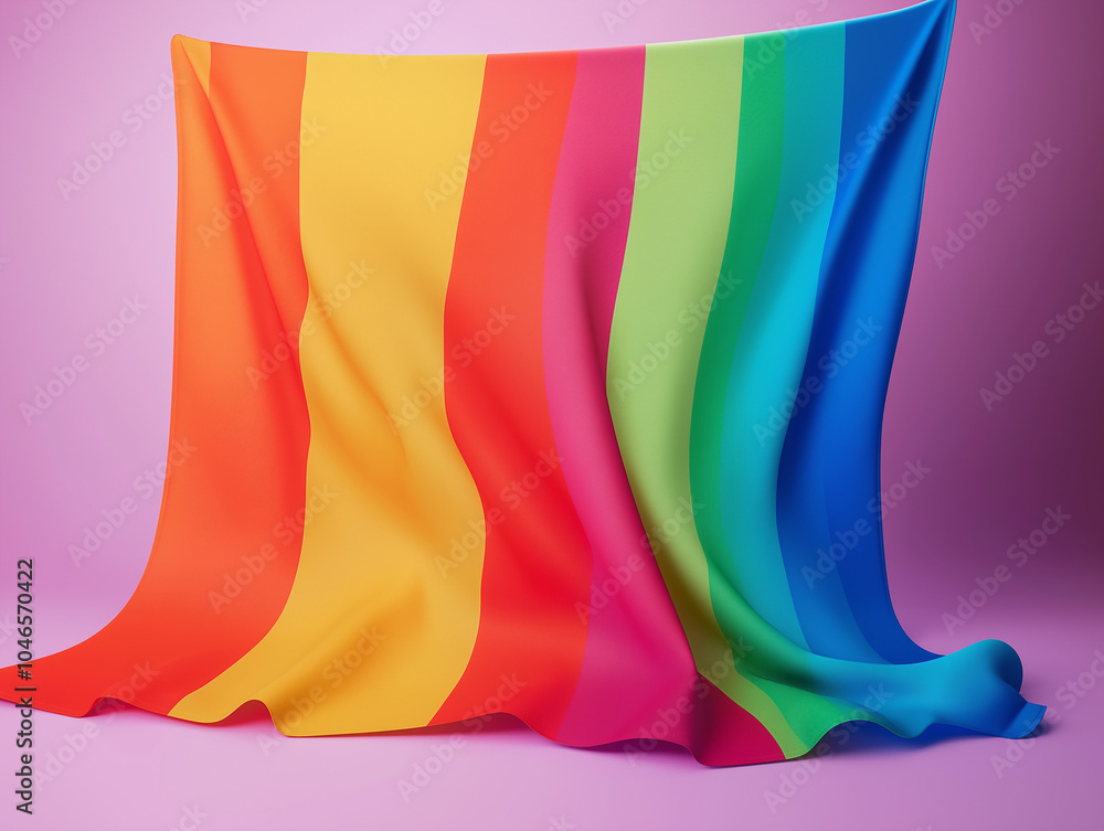 Fototapeta premium Tęczowa flaga LGBT