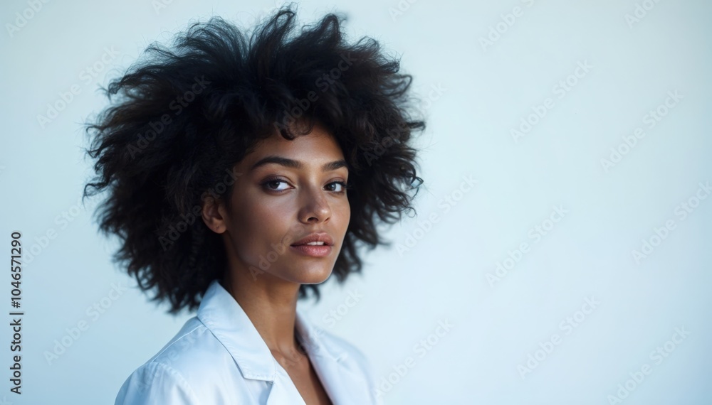 Portrait of a Beautiful Woman with Flawless Skin and Natural Beauty Portrait of a Beautiful Woman with Flawless Skin and Natural Beauty