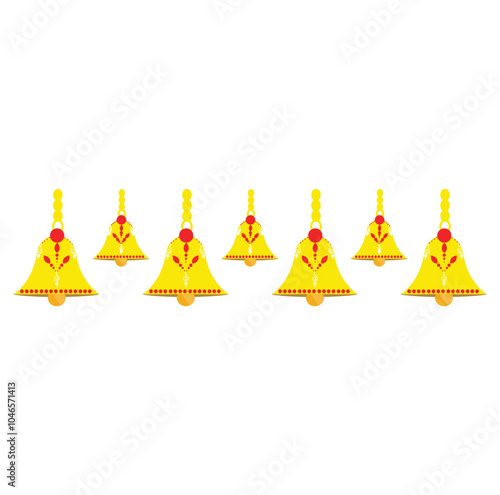 Diwali festival decorative bell hangings