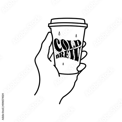 hand holding a cup of coffee