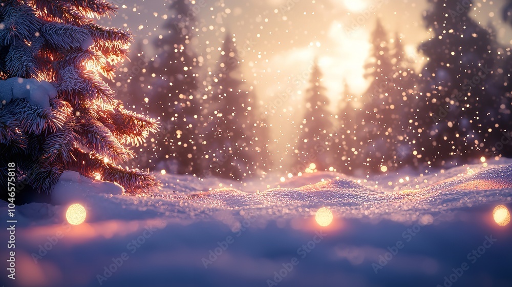 Winter Christmas Background, 16K Ultra Resolution Winter Christmas Background, 16K Ultra Resolution