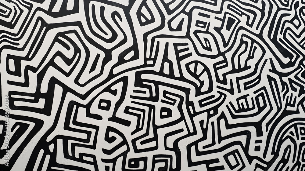 Abstract line patterns Abstract line patterns